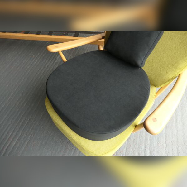 Ercol 359 in Ross Fabrics Noir + another 203